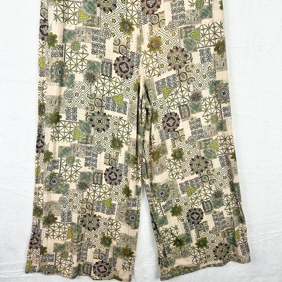 Salaam Gemma Jumper Jumpsuit Size Small Jersey Pockets Patchwork Cropped - Picture 4 of 7